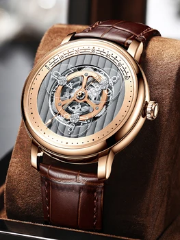 Luksuzni Samodejni Watch Moških Mehanske Ročne ure 41mm Spremenjen Miyota Gibanja iz Nerjavečega Jekla Nepremočljiva Ure HAEMMER 2023
