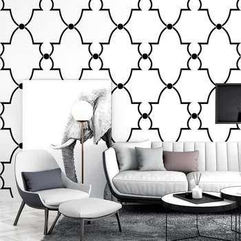 10m nepremočljiva sodoben minimalističen slog, Nordijska PVC wallpaperfor spalnica, dnevna soba, pisarna, kuhinja steno papirjev doma dekor postelja
