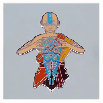 Avatar Qigong Master Risanka Broška Zanimivo Emajl Kovinsko Značko Zbiranje Traper Suknjič Nahrbtnik Pin Glede Prijatelji In Oboževalci Darilo