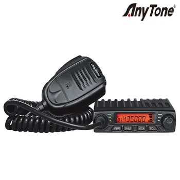 Anytone AT779 Mini Mobilni Radio 430-440Mhz 18W HAM Amaterski 70 cm UHF Wilress Komunikacije Mikro velika oddajnik in Sprejemnik