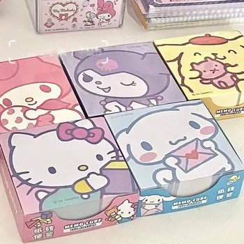 Risanka Ins Anime Sanrio Lepljivo Opombo Kuromi Nalepke Srčkan Hello Kitty Opomba Papir Cinnamoroll Dekorativni Papir Študent Darila