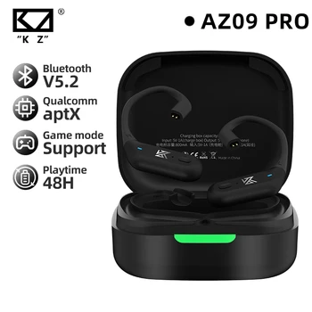 KZ AZ09 Pro Res Brezžične Slušalke Bluetooth, Združljiva 5.2 Nadgradnjo Kabel za Brezžične Slušalke, ušesni Čepi Noice Preklic Slušalke