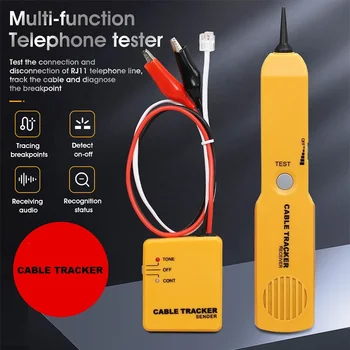 Tracker Diagnosticiranje Ton Finder Telefonske Žice Kabel Tester Toner Sledilnega inder Detektor Orodij za spletno Povezovanje