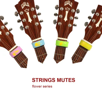 Strune Izklop na prodajo kitara utišati strune za bas, strun izključi zvok mandolin strune muter kitara fret strune izklop hrupa cvet serije