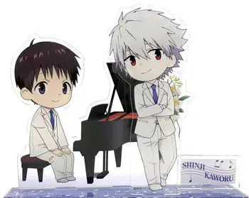Anime Ikari Shinji Kaworu Nagisa Cosplay Akril Slika Stojalo Slika 296 Otroci Zbiranje Igrač