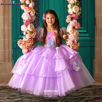 Dekleta Encanto Kostum Madrigal Isabela Cosplay Obleko Za Otroke Fancy Pustni Rojstni Dan Obleke Halloween Princesa Obleko