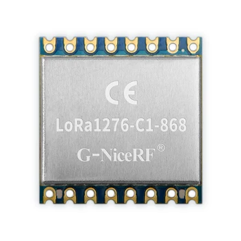 10pcs/veliko lora1276-C1 - CE-RDEČE certified 868MHz 20dBm sx1276 čip za dolge razdalje, 4~5 km RF Brezžično LoRa Modul