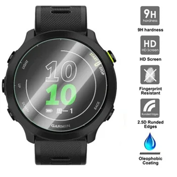 Kaljeno Steklo Screen Protector Film Za Garmin Forerunner 158 55 Smartwatch 9H LTE 2.5 D Anti-scratch jasno Zaščitnega nova