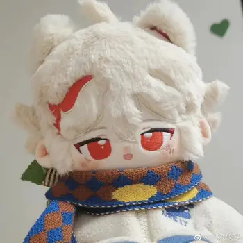 Anime Genshin Vpliv Kaedehara Kazuha Cosplay Pliš Plišaste 20 cm Lutka Igrača Telo Srčkan Plushie Rekviziti Kpop Darilo za Rojstni dan