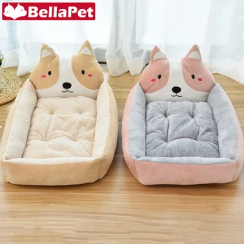 Cute Dog Bed za Majhne, Velike Pse Blazine Luksuzni Dog Bed Hiša Kavč Pet Izdelek Plišastih Psa Dodatki Pitbull Chihuahua