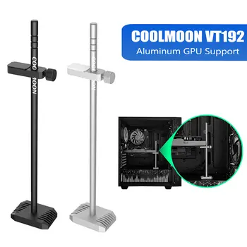 Aluminij COOLMOON VT192 192mm GPU Podporo Imetnik Grafike, Video Kartice, Nosilec za Namizni RAČUNALNIK Računalnik Primeru Oklepajih Hlajenja Komplet