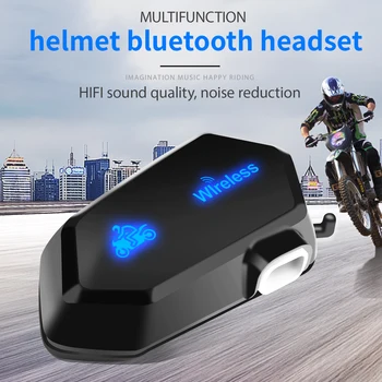 Moto A1 Čelada Slušalke Mikrofonom, Bluetooth V4.1 Prostoročne Stereo Slušalke, Brezžične Predvajalnik Glasbe Za motorno kolo jahanje Motobike