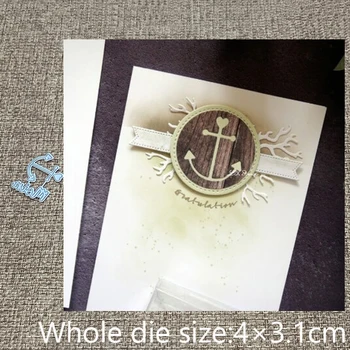 XLDesign Obrtno Kovinsko šablono plesni Rezanje Umre Sidro črke dekoracijo album die kosi Album Papir, Kartice Obrti Reliefi