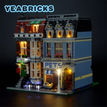 YEABRICKS LED Luči Komplet za 10218 Pet Shop gradniki Set (NE Vključuje Model), Opeke, Igrače za Otroke