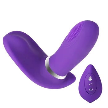 Ženske Masturbator Brezžični Vibrator Ženski Erotični Seks Igrače Vaginalne Klitoris Vibratorji Dekle USB Polnjenje Nosljivi Gay Odraslih Igrača