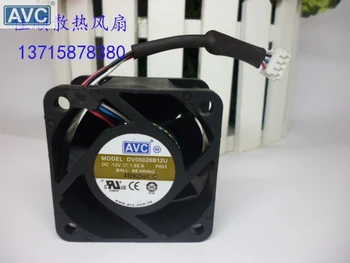 Za AVC DV05028B12U 5028 50mm 5 cm DC 12V 1.65 4 žice strežnik inverter pwm hladilni ventilator