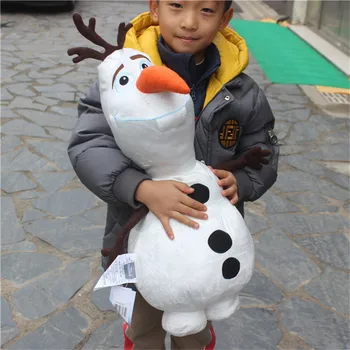 1piece 55 cm Zamrznjene objela sneg človek olaf mehki pliš Igrače za Otroke, Otroci Darila