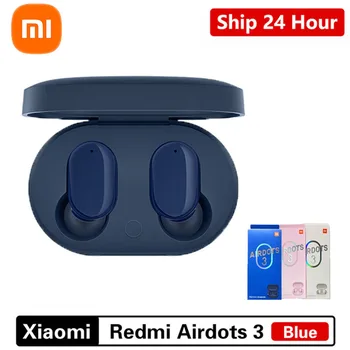 Novi Originalni Xiaomi Redmi Airdots 3 Bluetooth Čepkov Gaming Slušalke Tws Brezžične Slušalke Touch Kontrole Z Mic Mi Airdots 3