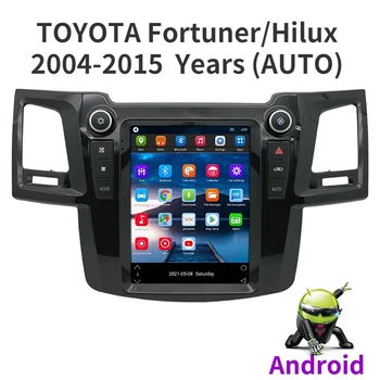 Avto GPS Navigacija Za TOYOTA Fortuner/Hilux 2004-2015 AUTO A/C Tesla Slog Radio Stereo Multimedijski Predvajalnik(Samo podpira AUTO)