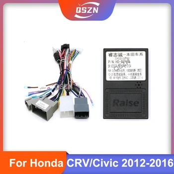 Canbus polje Adapter Dekoder Za Honda CRV/Civic 2012-2016 S 16Pin Moč Ožičenje Kabel Pas Android Avto Radio Stereo