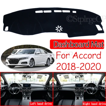 za Honda Accord 10 2018 2019 2020 Anti-Slip Anti-uv Mat nadzorna plošča Pokrov Pad Dežnik Dashmat Zaščito Dash Preprogo Dodatki