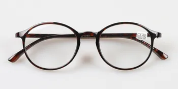klasična okrogla TR90 obravnavi očala ženske letnik branje očala ultra-lahka za branje očala iz +1.00 do +4.00
